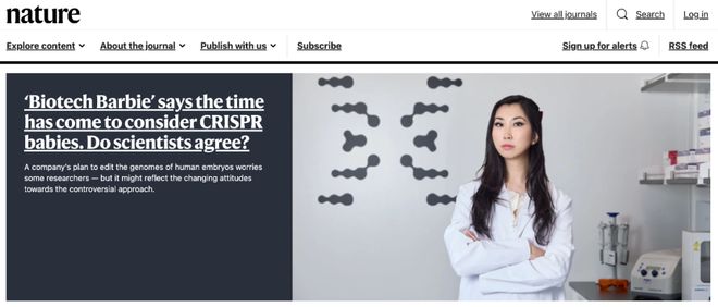 Nature頭條：賀建奎前妻成立公司宣稱是時(shí)候考慮“CRISPRbaby”了(圖1)