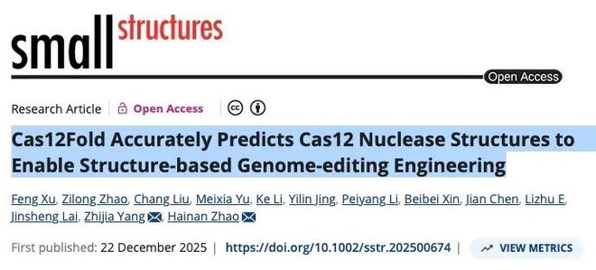 趙海楠開(kāi)發(fā)Cas12Fold實(shí)現(xiàn)CRISPR-Cas12家族蛋白結(jié)構(gòu)的精準(zhǔn)預(yù)測(cè)(圖1)